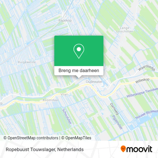 Ropebuust Touwslager kaart