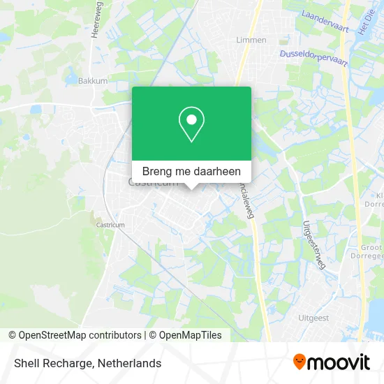 Shell Recharge kaart