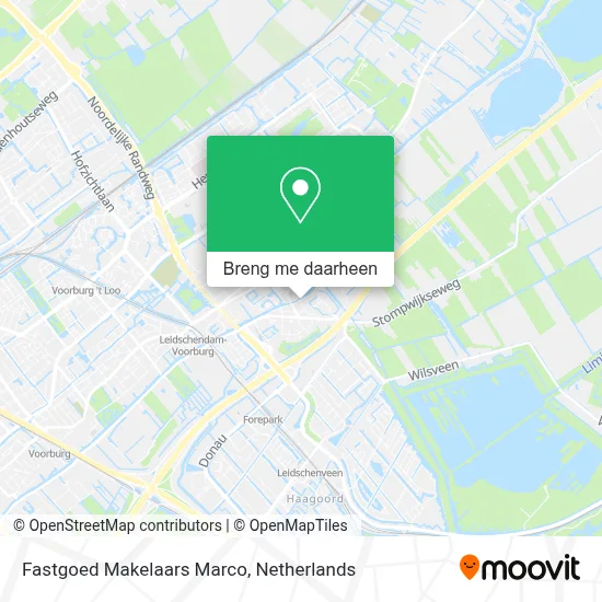Fastgoed Makelaars Marco kaart