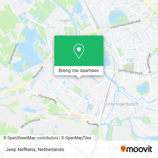 Jeep Nefkens kaart