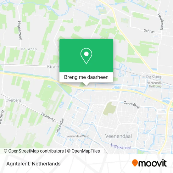 Agritalent kaart
