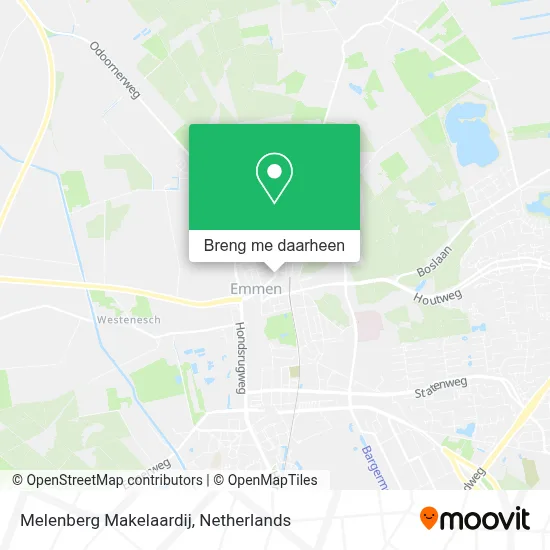 Melenberg Makelaardij kaart