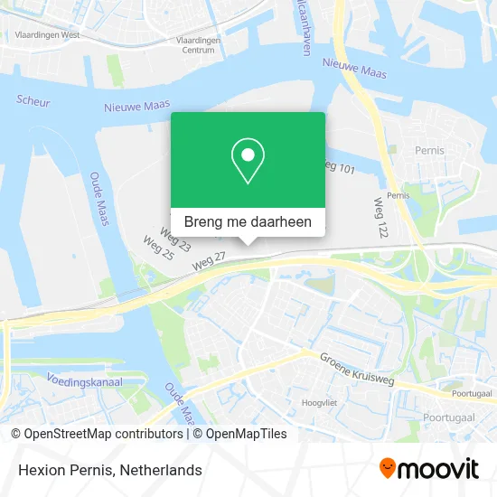 Hexion Pernis kaart