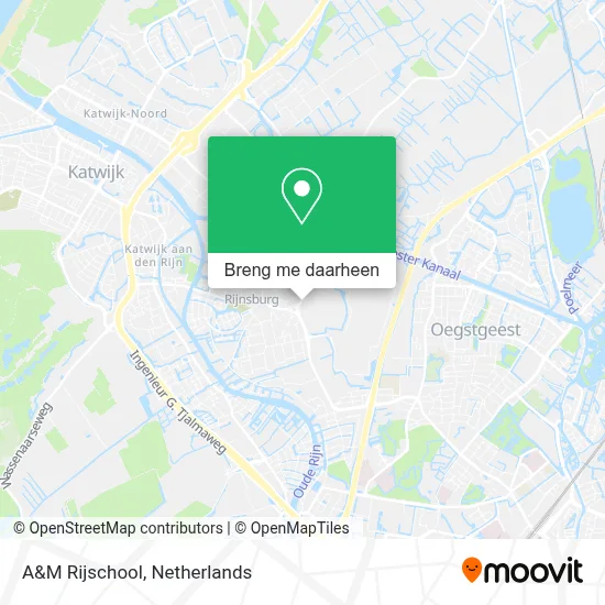 A&M Rijschool kaart