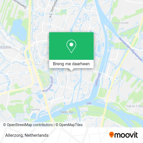 Allerzorg kaart