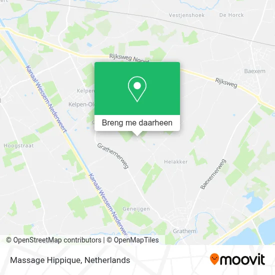 Massage Hippique kaart