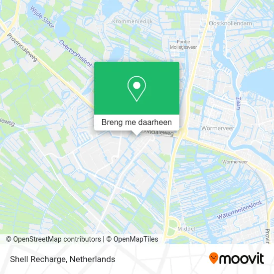 Shell Recharge kaart