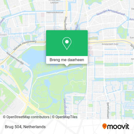 Brug 504 kaart