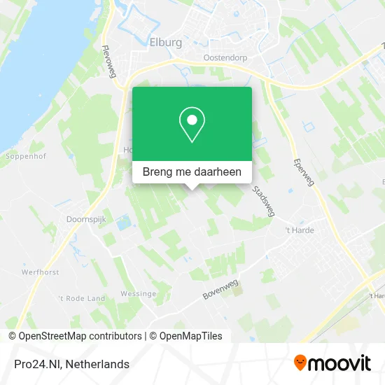Pro24.Nl kaart
