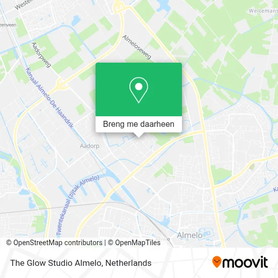 The Glow Studio Almelo kaart
