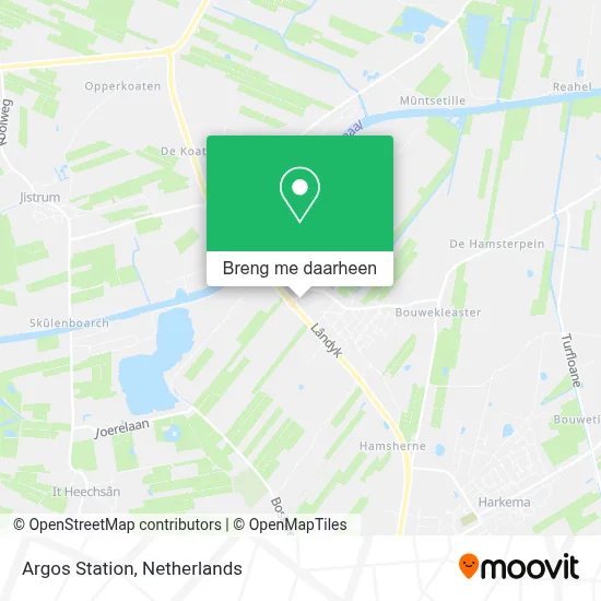 Argos Station kaart