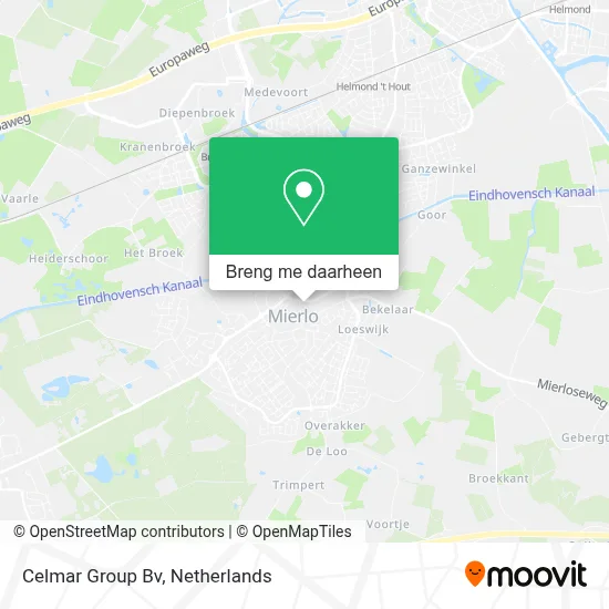 Celmar Group Bv kaart