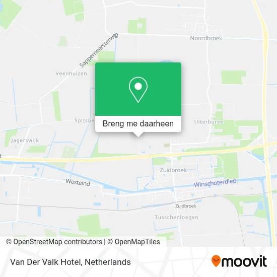 Van Der Valk Hotel kaart