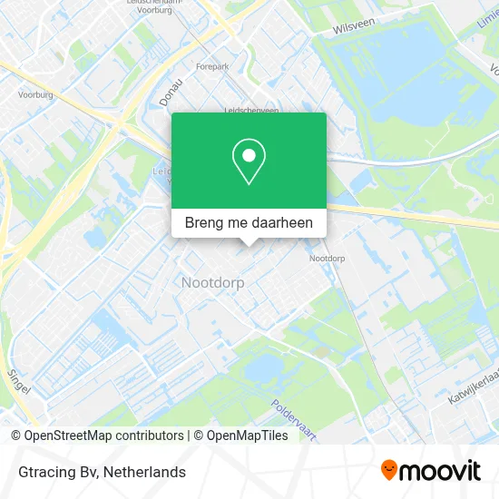 Gtracing Bv kaart