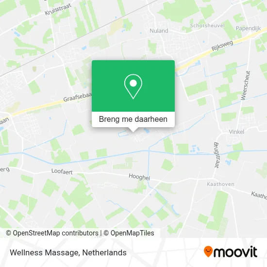 Wellness Massage kaart