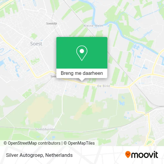 Silver Autogroep kaart