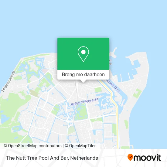 The Nutt Tree Pool And Bar kaart