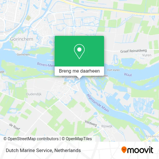 Dutch Marine Service kaart