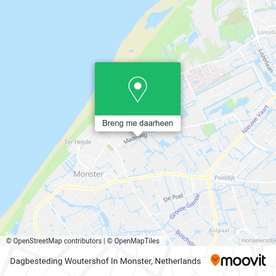Dagbesteding Woutershof In Monster kaart