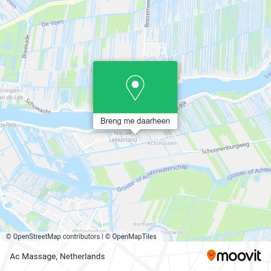 Ac Massage kaart