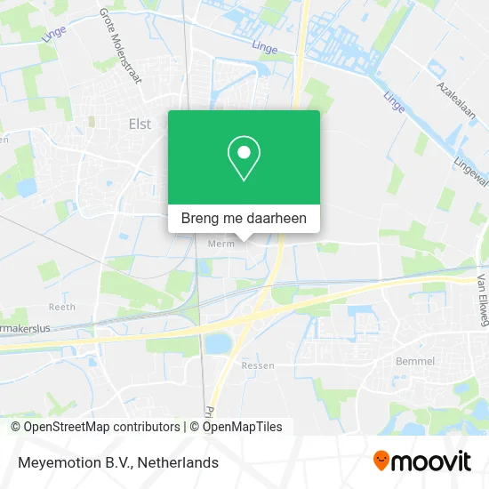 Meyemotion B.V. kaart