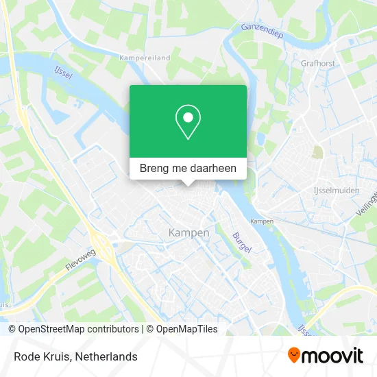 Rode Kruis kaart