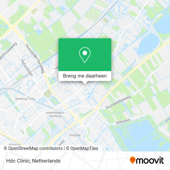 Hdc Clinic kaart