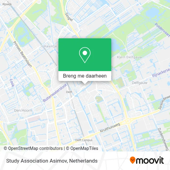 Study Association Asimov kaart