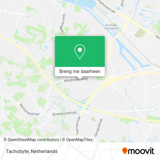 Tachobyte kaart