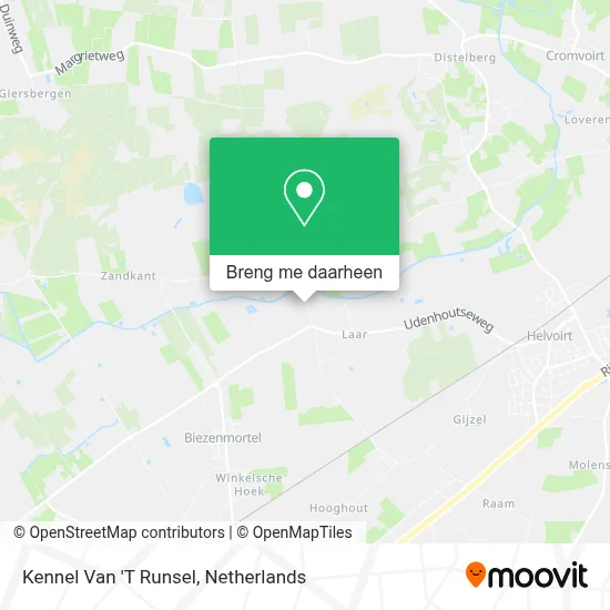 Kennel Van 'T Runsel kaart