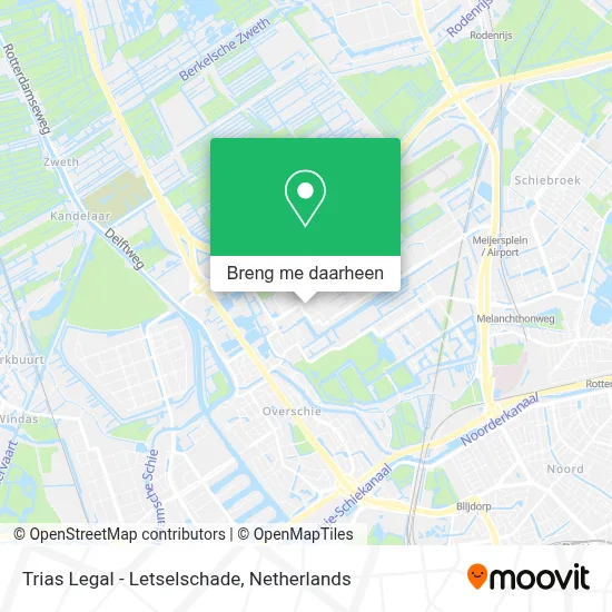 Trias Legal - Letselschade kaart