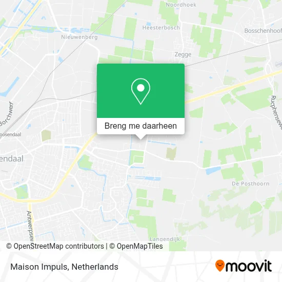 Maison Impuls kaart