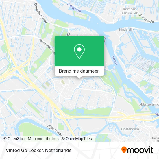 Vinted Go Locker kaart