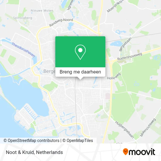 Noot & Kruid kaart
