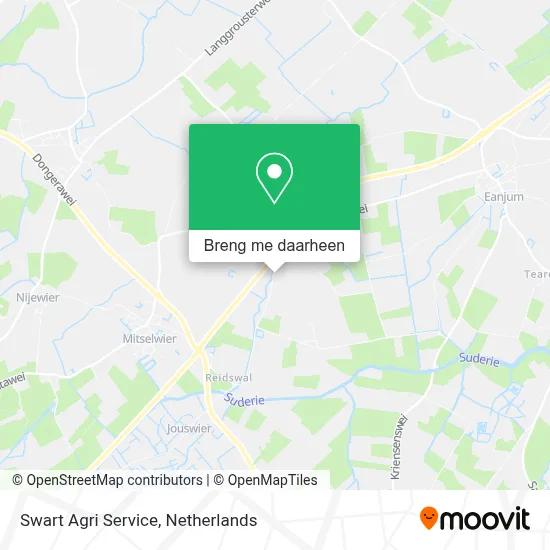 Swart Agri Service kaart