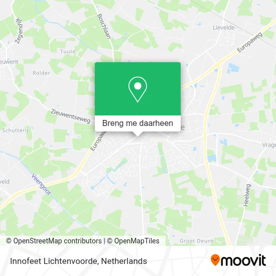 Innofeet Lichtenvoorde kaart