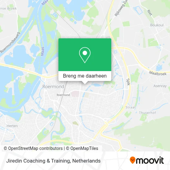 Jiredin Coaching & Training kaart