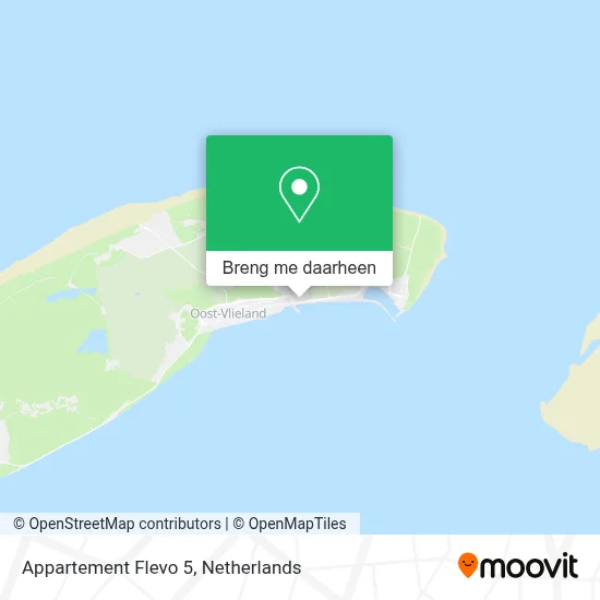 Appartement Flevo 5 kaart