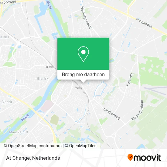 At Change kaart