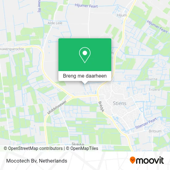 Mocotech Bv kaart
