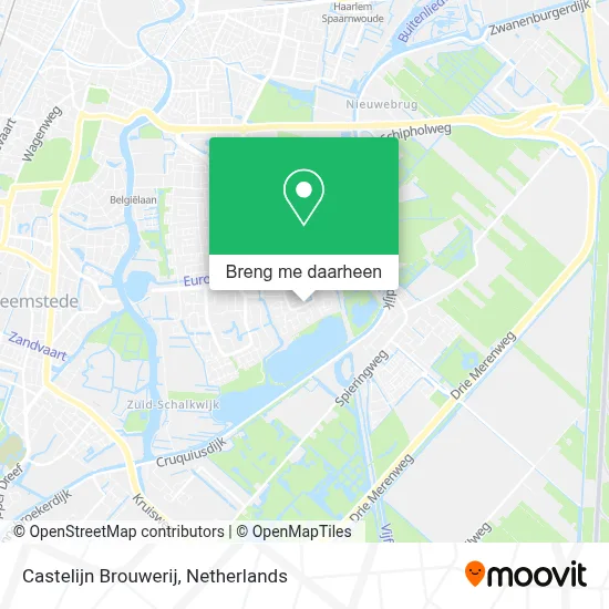 Castelijn Brouwerij kaart