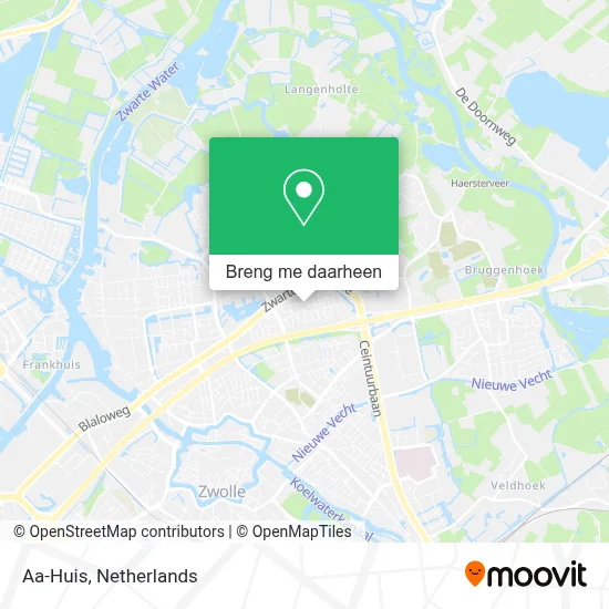 Aa-Huis kaart
