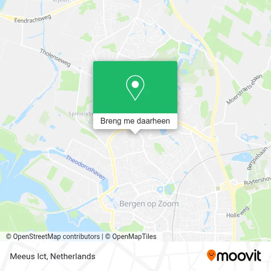 Meeus Ict kaart
