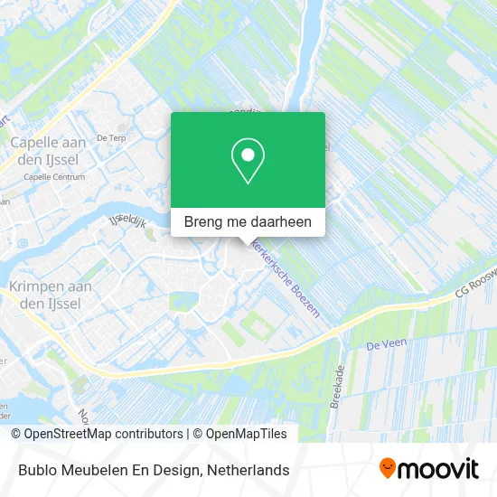 Bublo Meubelen En Design kaart