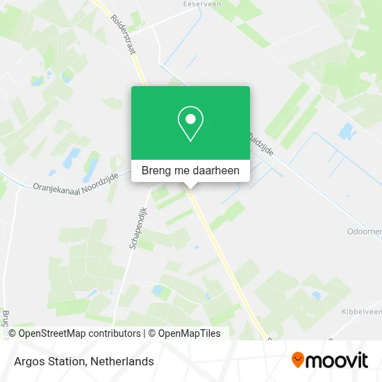 Argos Station kaart