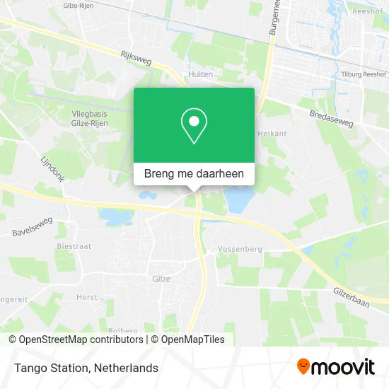 Tango Station kaart