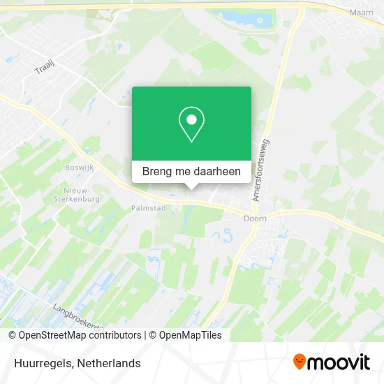 Huurregels kaart