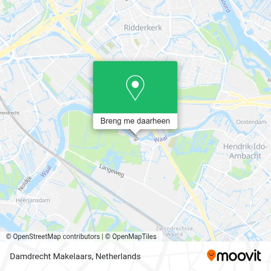 Damdrecht Makelaars kaart