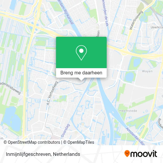 Inmijnlijfgeschreven kaart