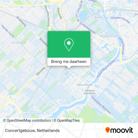 Concertgebouw kaart